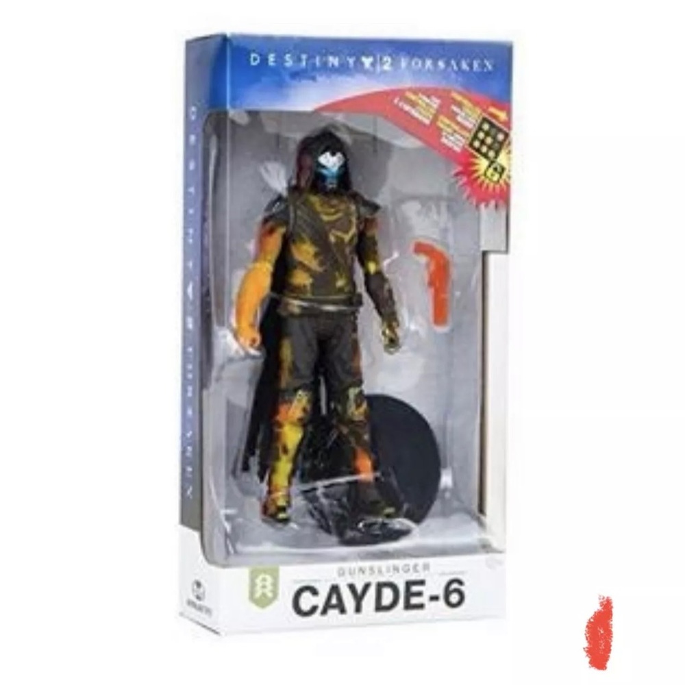 Destiny 2 McFarlane CAYDE-6 Gunslinger 7" Golden Gun Figure w/ Emblem Code MISB